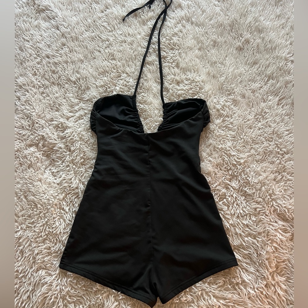 Princess Polly Black Carbone Romper - Picture 4 of 5